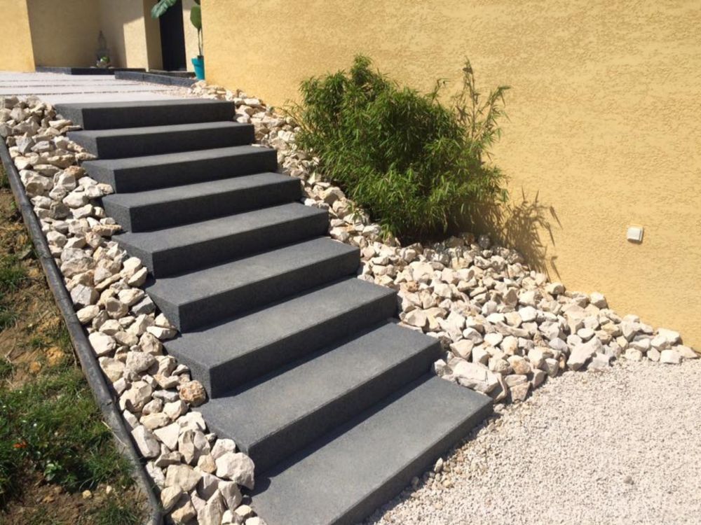Construction d'escalier par nos équipes.